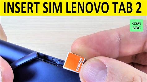 lenovo yoga smart tab sim card|nano sd card lenovo.